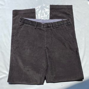 J Crew Black corduroy pants 31x34
